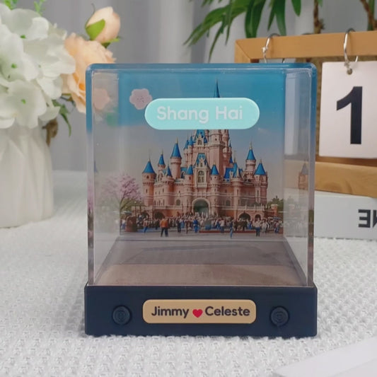 Custom 3D Mini Figur aus deinem Foto – mit Acrylbox