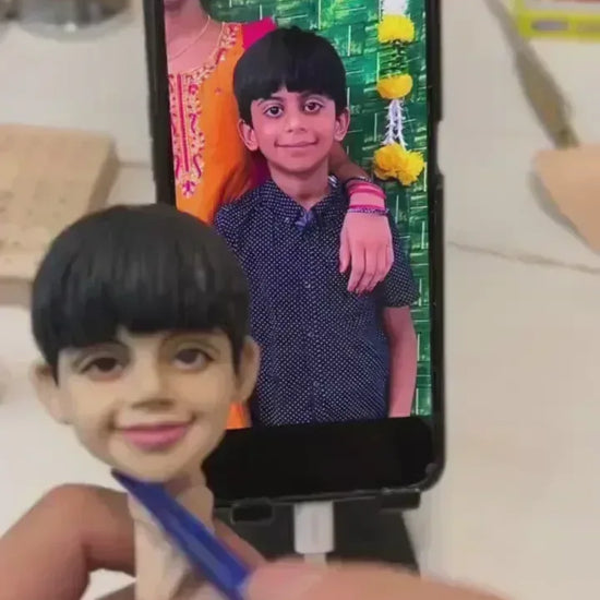 ForeverFig – To Be Dad – Personalisierte Wackelkopf Figur mit Gravur - ForeverFig