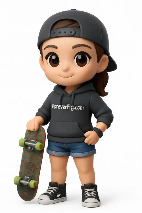 ForeverFig – Skater Figur (3D Druck) - ForeverFig