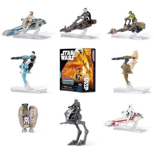 Star Wars Micro Galaxy Series 2 – Display with 12 Mystery Packs for ages 4 and up