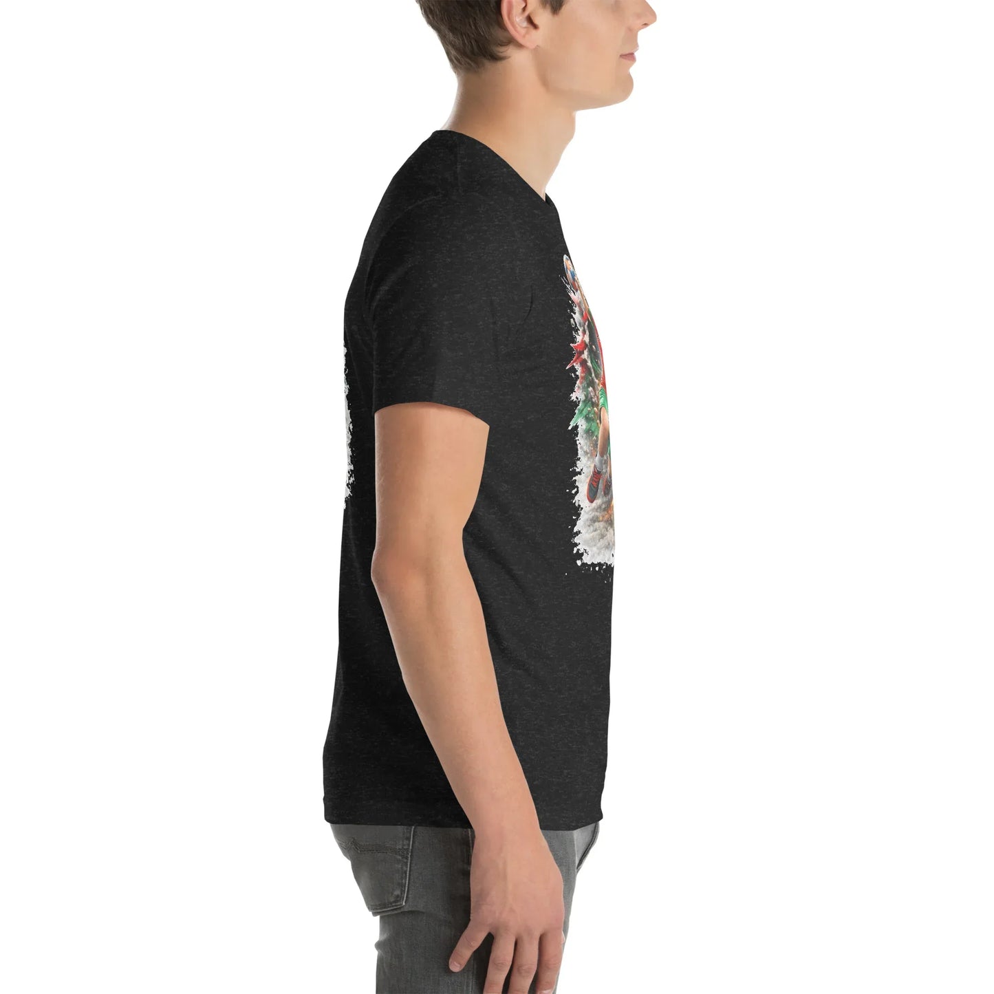 ForeverFig personalisiertes Handball T-Shirt – Sprungwurf - ForeverFig